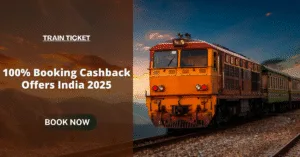 train ticket booking cashback offers india 2025